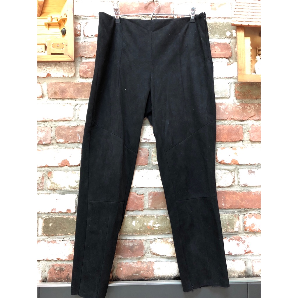 Zara Basic Faux Suede Pants